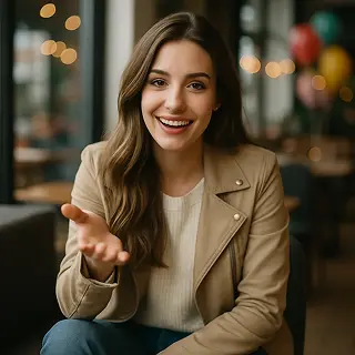Birthday Greeting from Stranger Girl