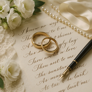 Generate Wedding Poem with Names