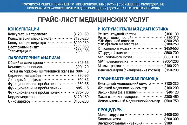 AI Menu and Price List Generator