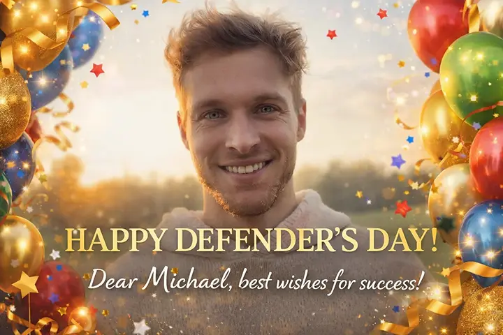 Создать открытку на 23 февраля онлайн