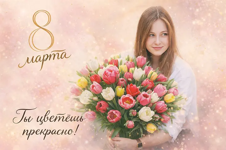 Create March 8 Card Online with AI