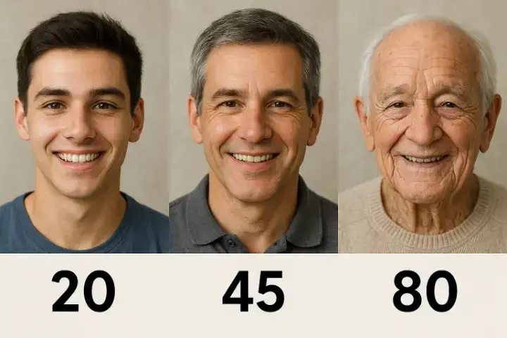 Change Age in Photos with AI