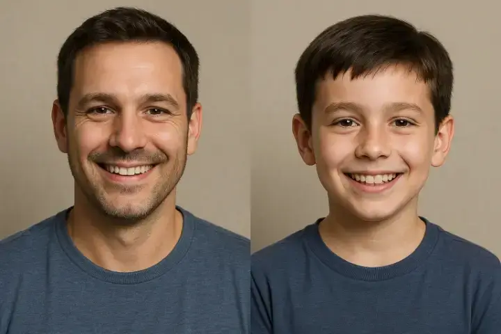 Change Age in Photos with AI