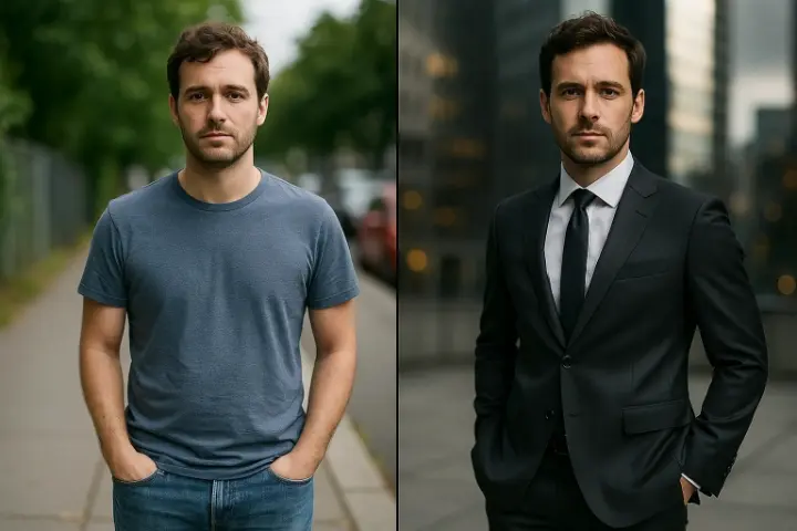Generatore di servizi fotografici AI