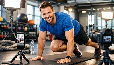 Fitneszalkalmazás promó 🎬