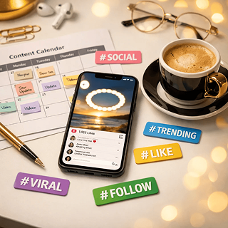 MI Közösségi Média Poszt Generátor