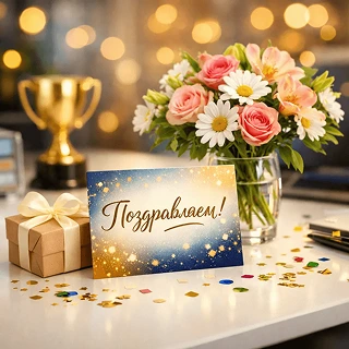 Генератор корпоративных поздравлений для сотрудников